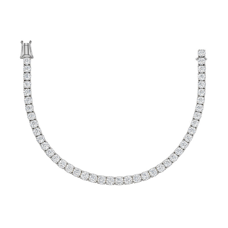 9.39 Carat WG Moissanite Tennis Bracelet