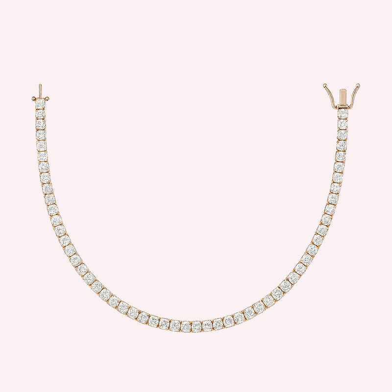 Yellow Gold Classic Tennis Bracelet