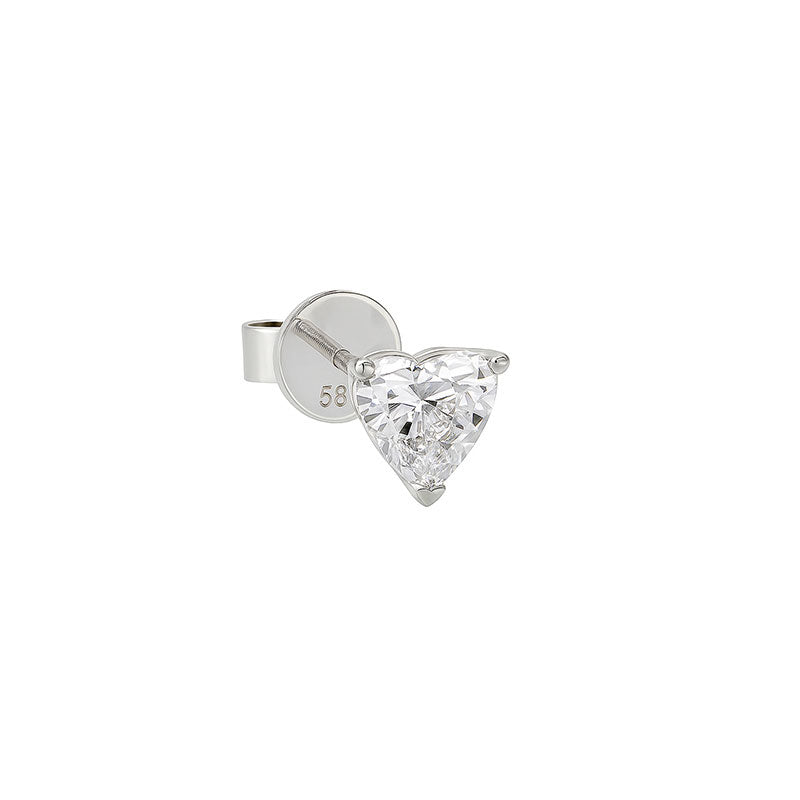 Heart Shaped stud earrings