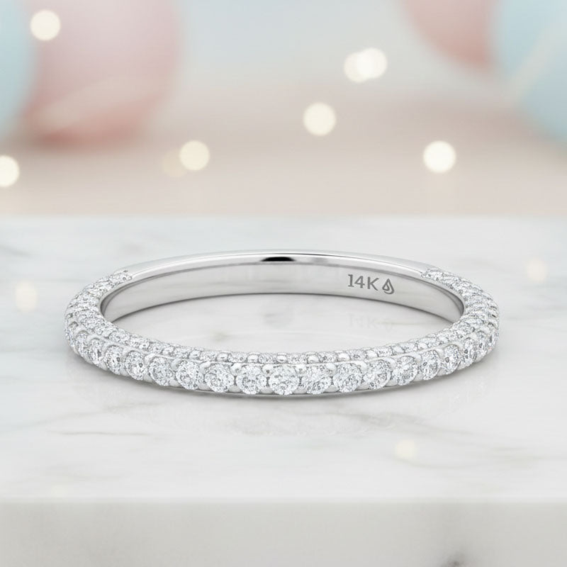 1.2 Carat 3D Round Band
