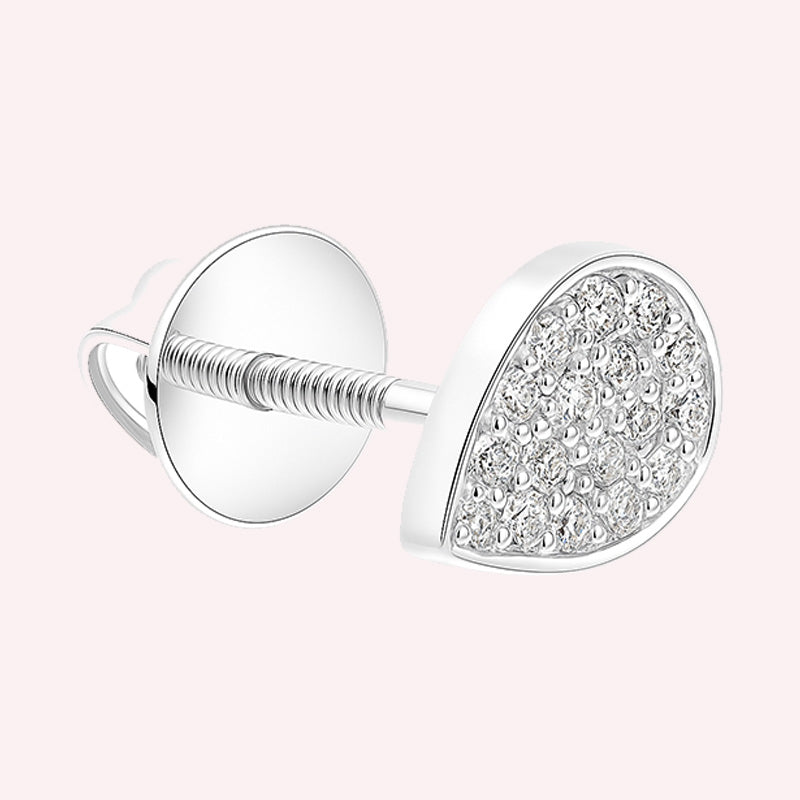 Pear Petite Cluster Studs